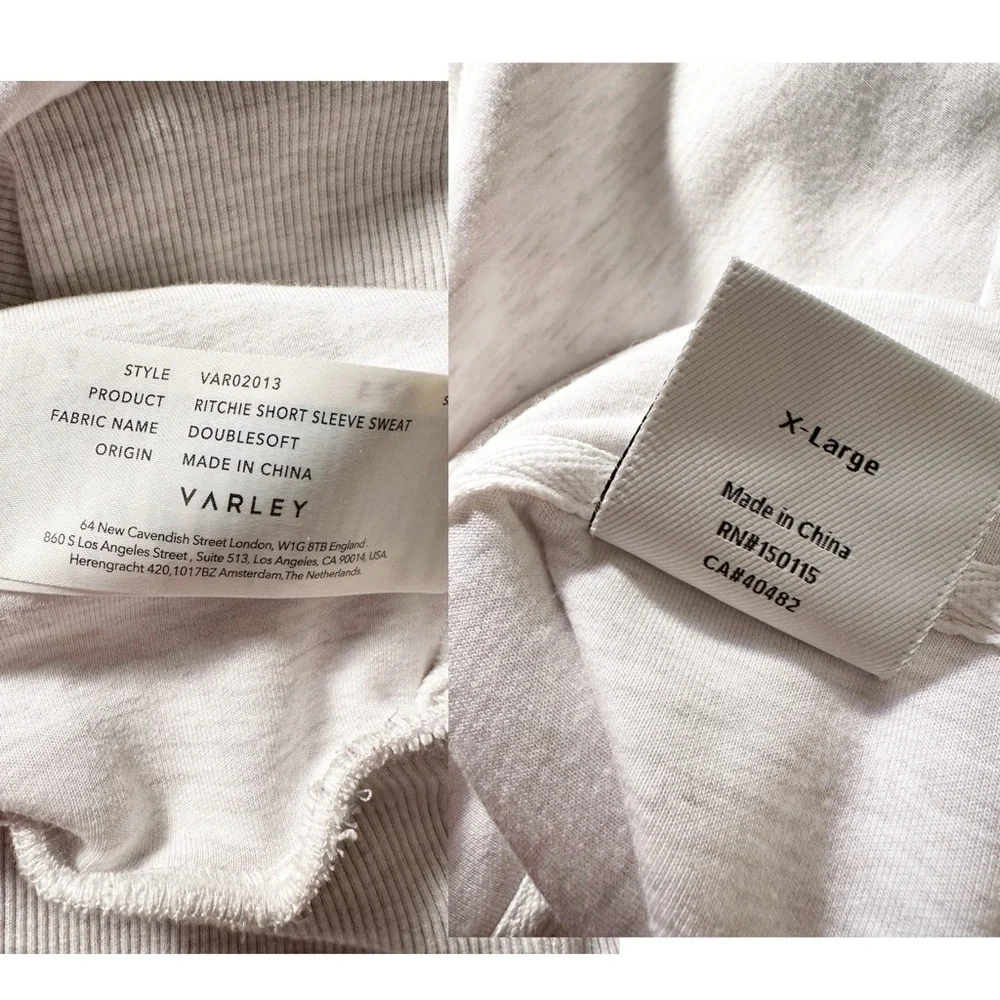 Varley • Ritchie Short Sleeve Sweat Top - Picture 11 of 16